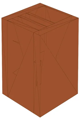 TruStile TS3070 alternative in solid hardwood
